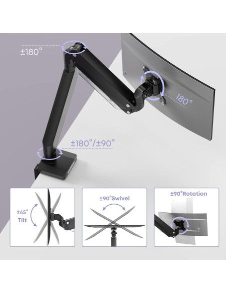 Soporte de Monitor IMtKotW para Pantallas Ultrawide 49"