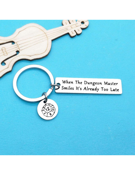 Llavero para Maestro de Mazmorras Xiahuyu - D&D Regalo