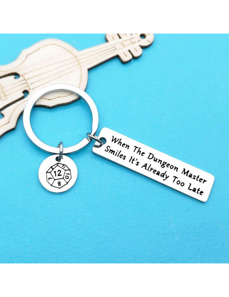 Llavero para Maestro de Mazmorras Xiahuyu - D&D Regalo