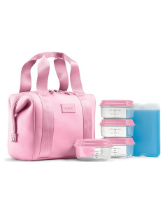 Bolsa de Almuerzo Fit & Fresh Rosa Grande Aislada