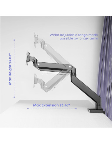 Soporte de Monitor IMtKotW para Pantallas Ultrawide 49"