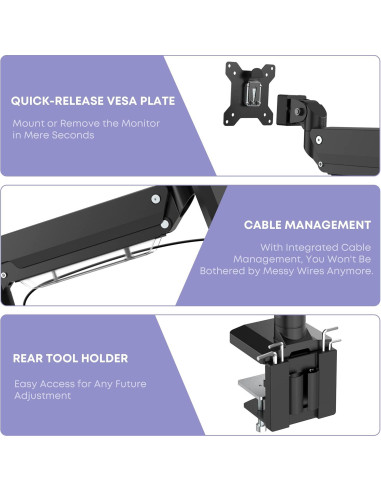 Soporte de Monitor IMtKotW para Pantallas Ultrawide 49"