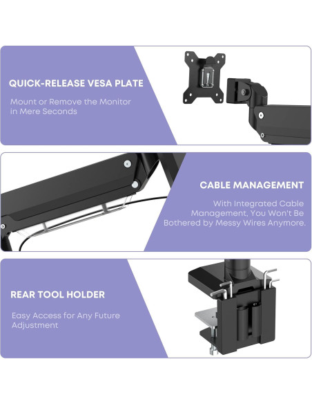 Soporte de Monitor IMtKotW para Pantallas Ultrawide 49"