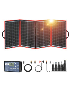 Panel Solar Plegable DOKIO 220W 12V Monocristalino