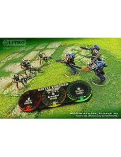 Rastreador de Batalla LITKO para Warhammer 40K 9 Edición 2