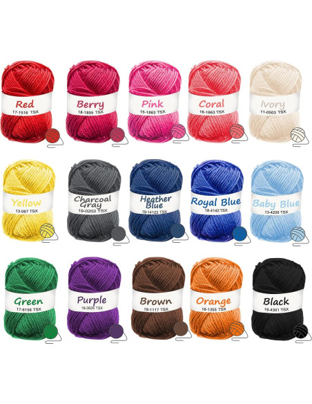 Kit de Crochet Hearth & Harbor 73 Piezas para Principiantes