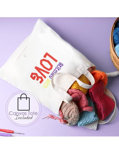 Kit de Crochet Hearth & Harbor 73 Piezas para Principiantes