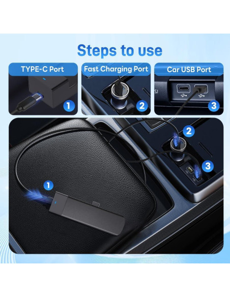 Carlinkit FireDrive Link - CarPlay a HDMI para Fire TV