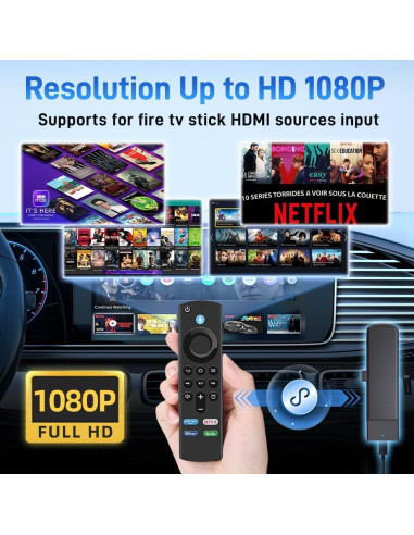 Carlinkit FireDrive Link - CarPlay a HDMI para Fire TV