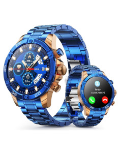 Reloj Inteligente OHUGNA T1 Redondo 3.88cm Bluetooth Deportivo