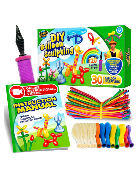 Kit de Animales de Globo Learn & Climb 100 Piezas