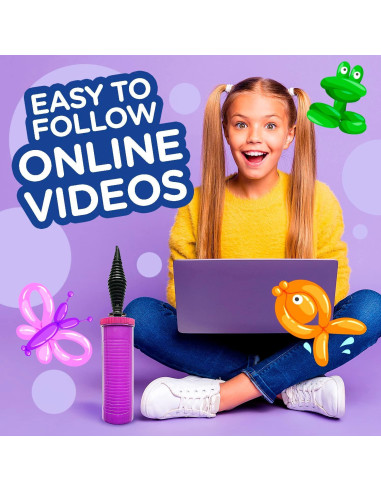 Kit de Animales de Globo Learn & Climb 100 Piezas