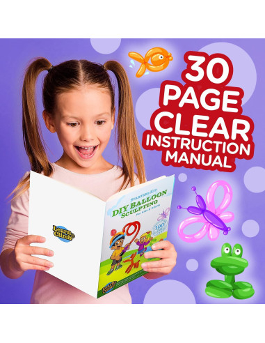 Kit de Animales de Globo Learn & Climb 100 Piezas