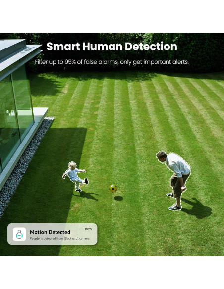 Cámaras de Seguridad Hugolog 3K 5MP con Visión Nocturna