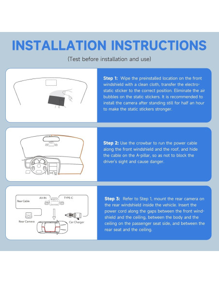 Cámara de tablero HUPEJOS V8PLUS 4K 360 con GPS y Wi-Fi