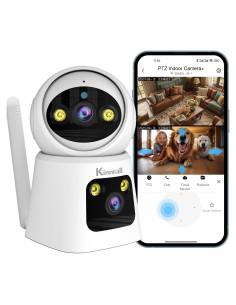 Cámara de Seguridad Kinnkall IPC960P 4MP Doble Lente 360