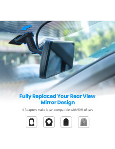 Cámara de Espejo Retrovisor AUTO-VOX T9 9.35" 1080P con Grabación 2