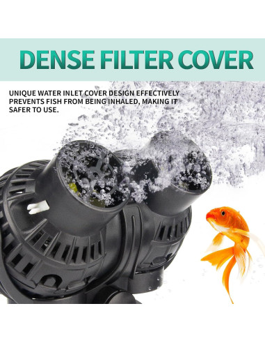 Bomba de Circulación FREESEA 100,73 L/min Sumergible Negra