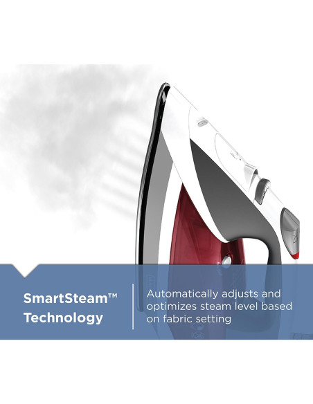 Plancha de Vapor BLACK+DECKER IR2050 Estándar Roja 1.13 kg