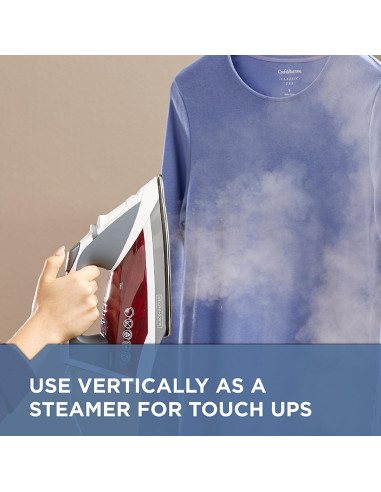 Plancha de Vapor BLACK+DECKER IR2050 Estándar Roja 1.13 kg