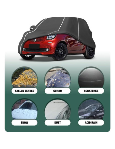 Cubierta de Coche BERKSYDE para Smart Fortwo 2007-2022