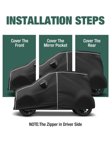 Cubierta de Coche BERKSYDE para Smart Fortwo 2007-2022