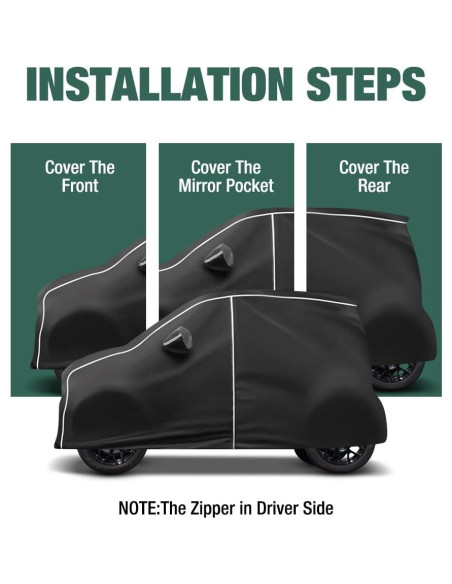 Cubierta de Coche BERKSYDE para Smart Fortwo 2007-2022