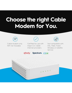 Módem Hitron CODA DOCSIS 3.1 1 Gbps Ethernet Rápido 2