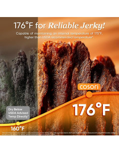 Deshidratador de Alimentos COSORI P501, 5 Bandejas Acero Inoxidable 2