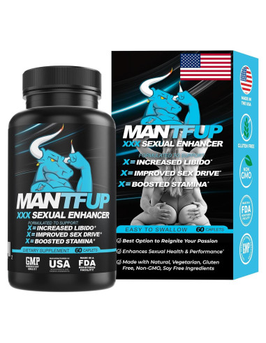 Potenciador Sexual ManTFup | Aumenta Testosterona y Placer