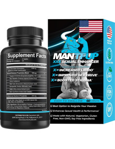 Potenciador Sexual ManTFup | Aumenta Testosterona y Placer 2