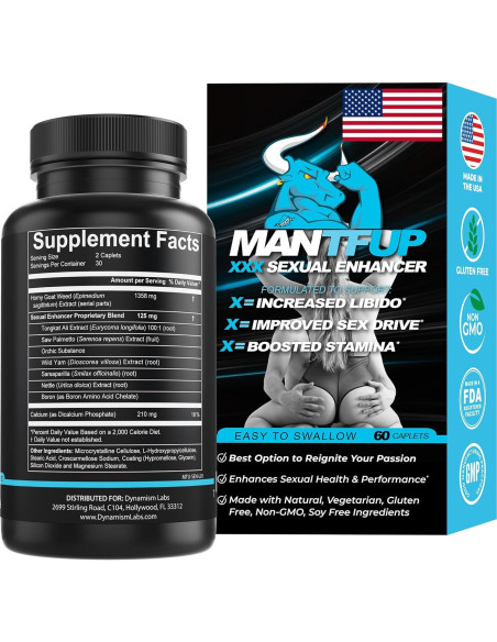 Potenciador Sexual ManTFup | Aumenta Testosterona y Placer Potenciador Sexual ManTFup | Aumenta Testosterona y Placer