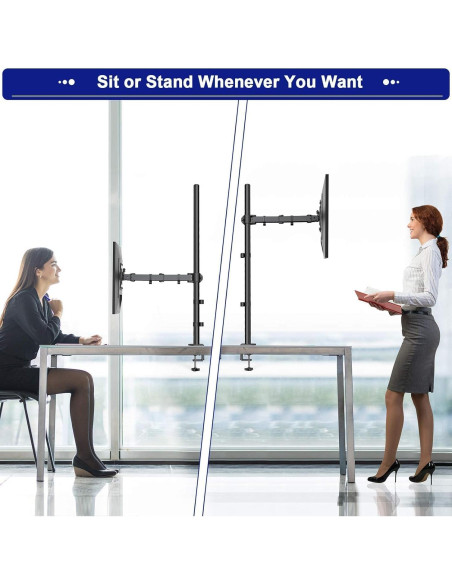 Soporte de Monitor HUANUO Ajustable 99 cm para 13-38"