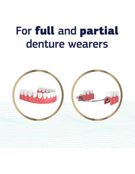 Adhesivo para Dentaduras Fixodent Pure Strength 4x70g