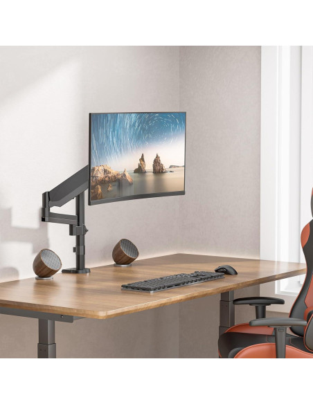 Soporte de Monitor WALI GSDM001 13-32" Ajustable Negro