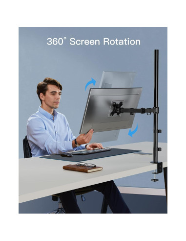 Soporte de Monitor HUANUO Ajustable 99 cm para 13-38"