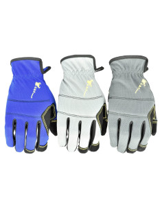 Guantes de Trabajo G & F Products Mecánicos 3 Pares Grandes