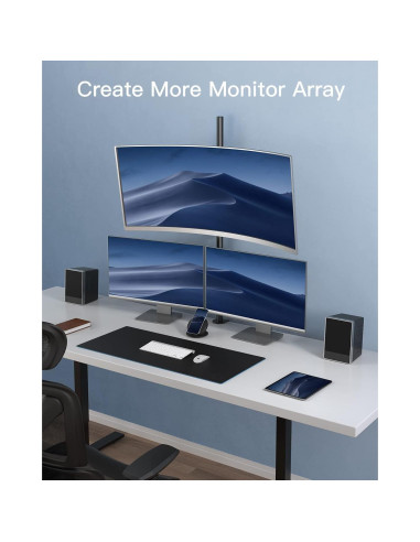 Soporte de Monitor HUANUO Ajustable 99 cm para 13-38"