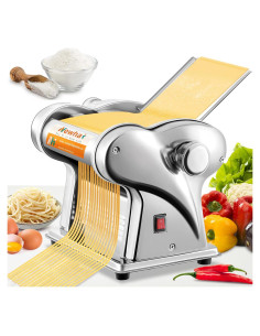 Máquina de Pasta Eléctrica Newhai 135W Acero Inoxidable