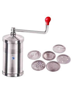 Fabricante de Sev Manual Satre - Acero Inoxidable 6 Discos