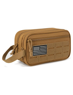 Bolsa de Aseo Táctica QT&QY para Hombres 26x15x11 cm