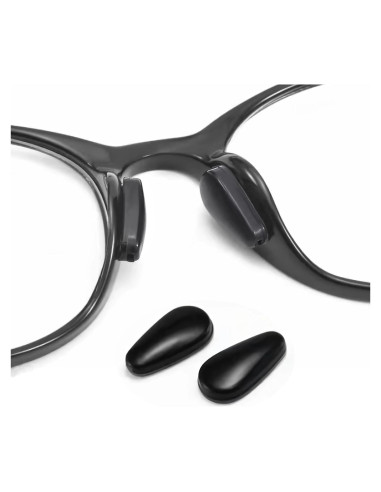 Almohadillas de Silicona Adhesivas para Gafas Mr.ZzjOOj 3.2mm Negro