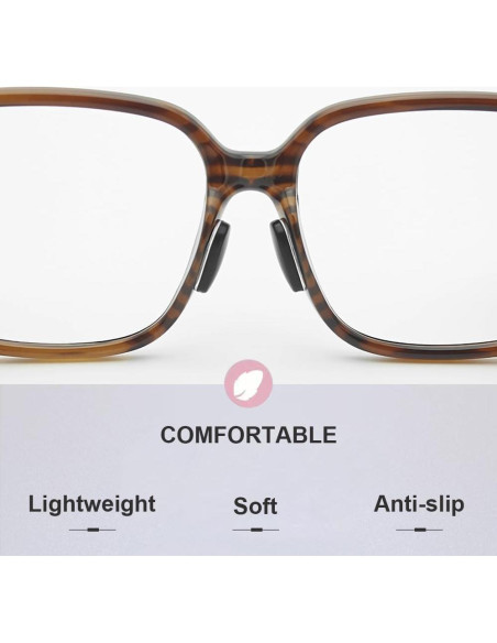 Almohadillas de Silicona Adhesivas para Gafas Mr.ZzjOOj 3.2mm Negro