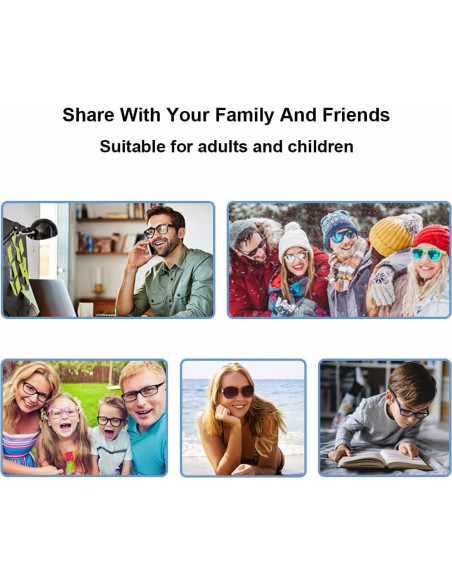 Almohadillas de Silicona Adhesivas para Gafas Mr.ZzjOOj 3.2mm Negro