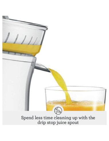 Exprimidor de Cítricos Breville BCP600SIL Motorizado Plata