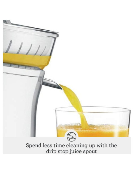 Exprimidor de Cítricos Breville BCP600SIL Motorizado Plata