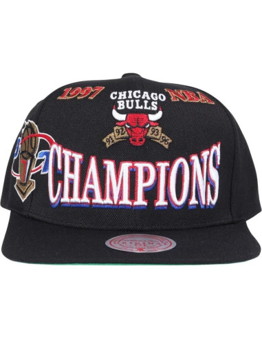 Gorra Snapback Chicago Bulls Mitchell & Ness Unisex