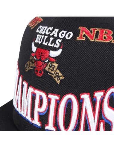 Gorra Snapback Chicago Bulls Mitchell & Ness Unisex