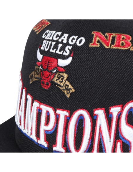 Gorra Snapback Chicago Bulls Mitchell & Ness Unisex