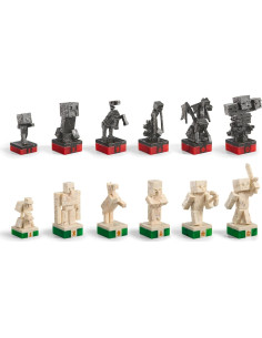 Conjunto de Ajedrez Minecraft The Noble Collection 32 Piezas 2